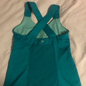 Teal Lululemon Tank Top